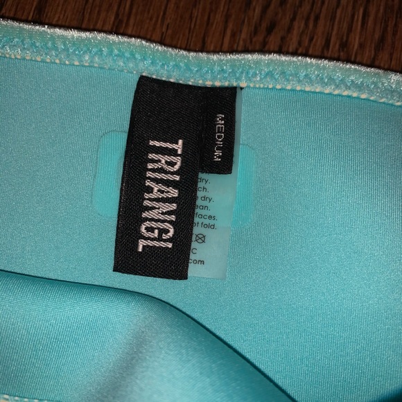 Triangl Crush Blue Lemonade Velvet Bikini - Picture 4 of 8